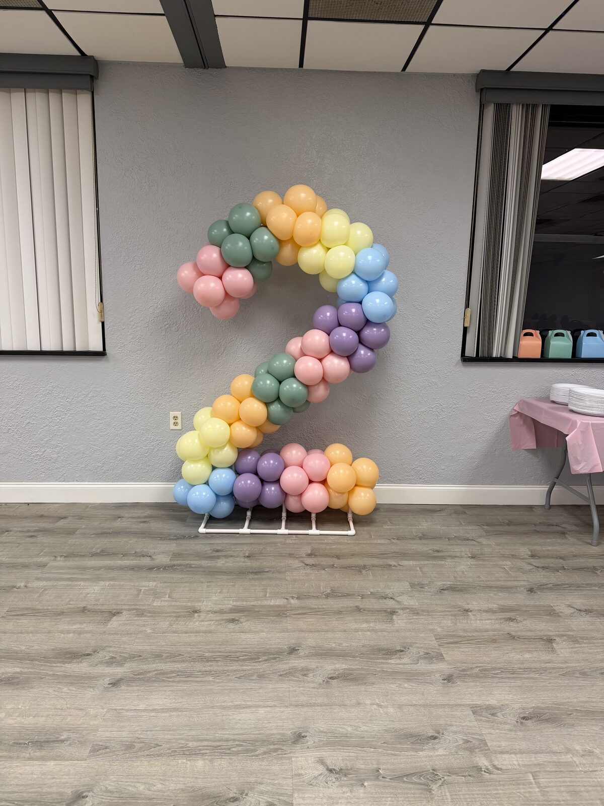 Rainbow balloon number two